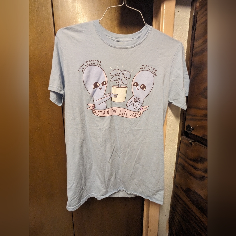 Blue Graphic Tee